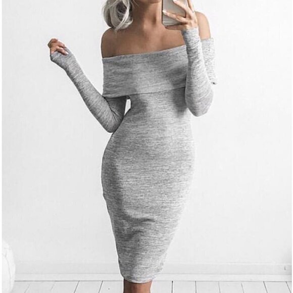 RUNAWAY the Label OFF THE HOOK knit midi dress wine M NEW - Picture 9 of 12